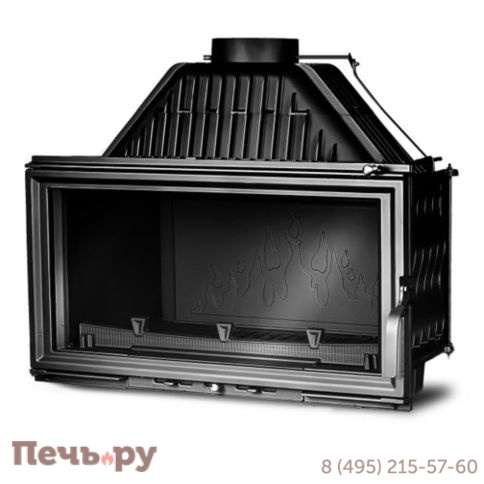 Каминная чугунная топка  Kaw-Met W15 18кВт фото 5