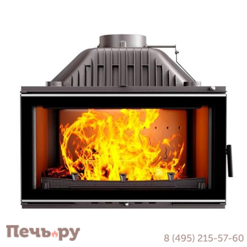 Каминная чугунная топка Kaw-Met W16 14,7кВт фото 3