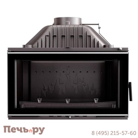 Каминная чугунная топка Kaw-Met W16 14,7кВт фото 5