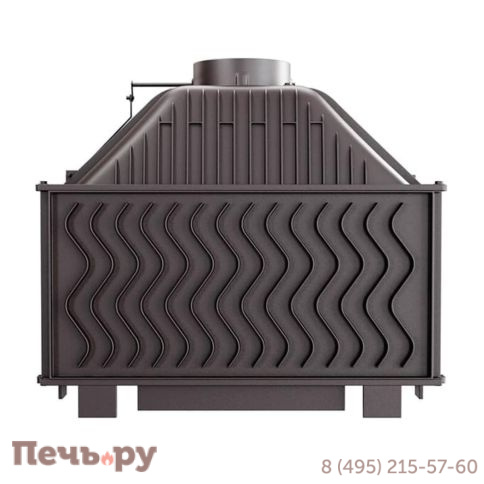 Каминная чугунная топка Kaw-Met W16 14,7кВт фото 8