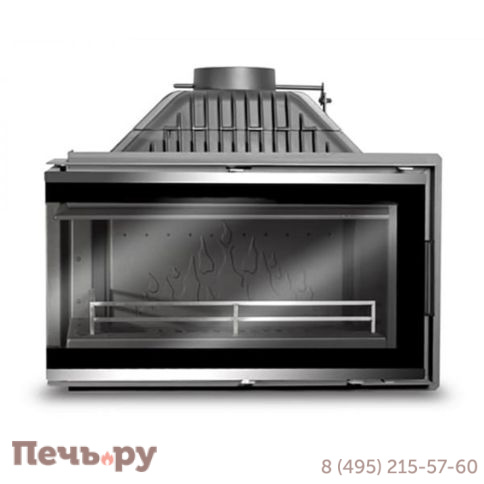 Каминная чугунная топка Kaw-Met W16 14,7кВт LB фото 11