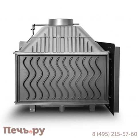 Каминная чугунная топка Kaw-Met W16 14,7кВт LB фото 12