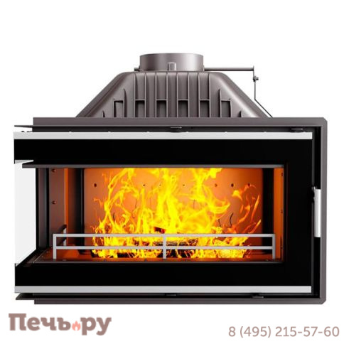 Каминная чугунная топка Kaw-Met W16 14,7кВт LB фото 14