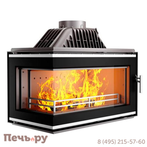 Каминная чугунная топка Kaw-Met W16 14,7кВт LB фото 15