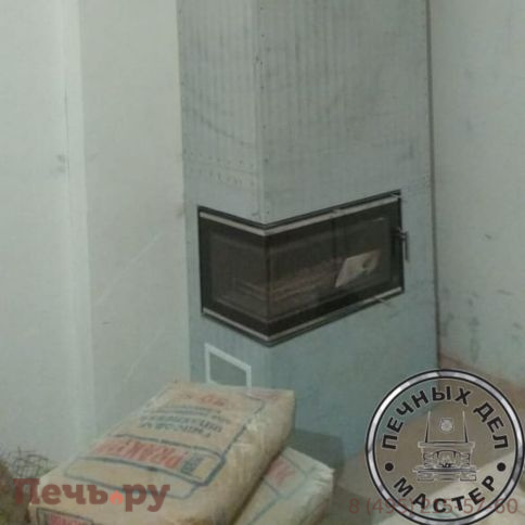 Каминная чугунная топка Kaw-Met W16 14,7кВт LB фото 2