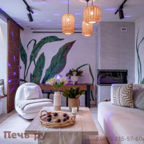 Каминная чугунная топка Kaw-Met W16 14,7кВт LB фото 4