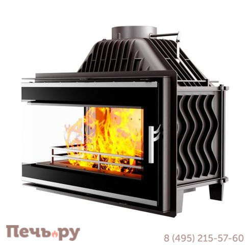 Каминная чугунная топка Kaw-Met W16 14,7кВт LB фото