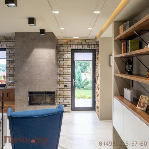 Каминная чугунная топка Kaw-Met W16 14,7кВт PB фото 6