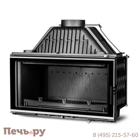 Каминная чугунная топка  Kaw-Met W16 18кВт фото 5