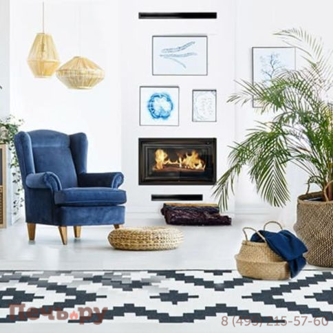 Каминная чугунная топка Kaw-Met W16 9,4кВт Eko фото 2