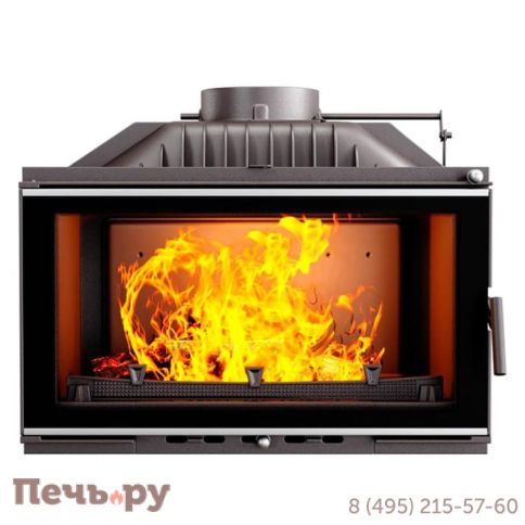 Каминная чугунная топка Kaw-Met W16 9,4кВт Eko фото 3