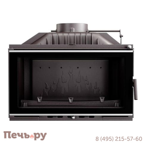Каминная чугунная топка Kaw-Met W16 9,4кВт Eko фото 4