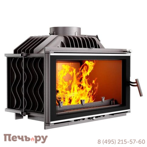Каминная чугунная топка Kaw-Met W16 9,4кВт Eko фото 5
