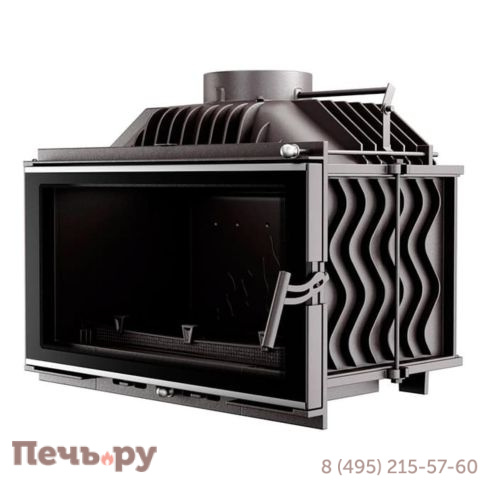 Каминная чугунная топка Kaw-Met W16 9,4кВт Eko фото 7