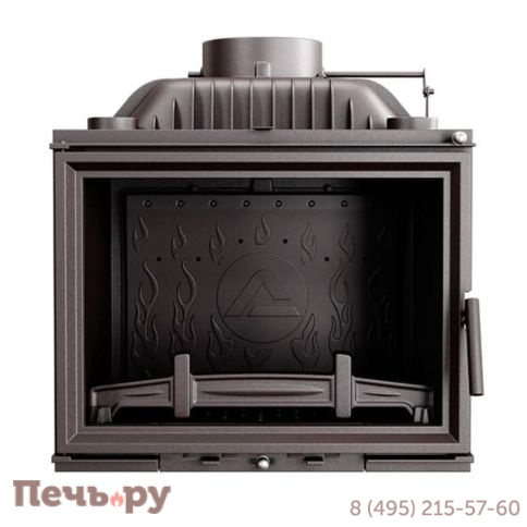 Каминная чугунная топка Kaw-Met W17 12,3 кВт Eko фото 4