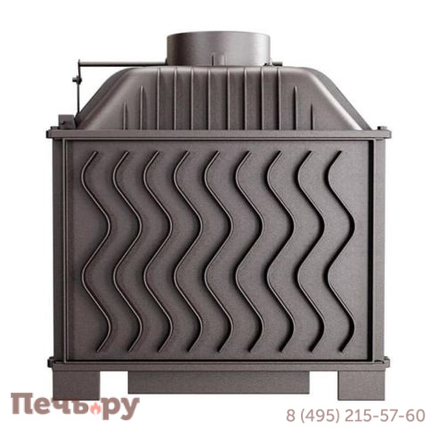 Каминная чугунная топка Kaw-Met W17 12,3 кВт Eko фото 7