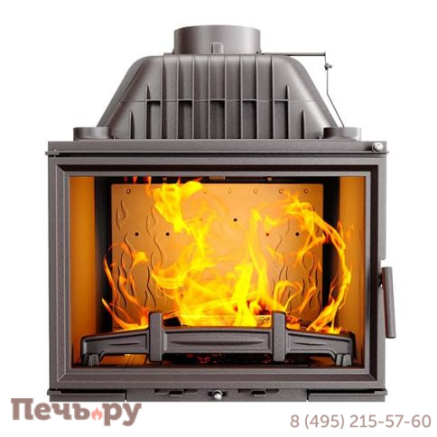Каминная чугунная топка Kaw-Met W17 14 кВт Dekor фото 4