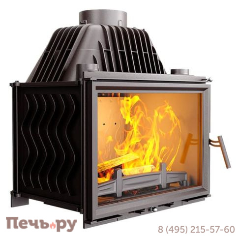 Каминная чугунная топка Kaw-Met W17 14 кВт Dekor фото 6