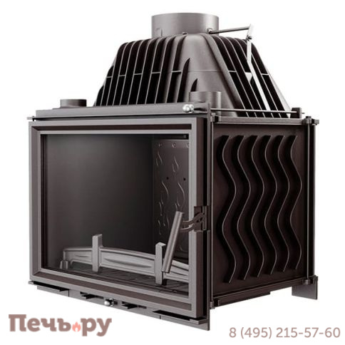 Каминная чугунная топка Kaw-Met W17 14 кВт Dekor фото 8
