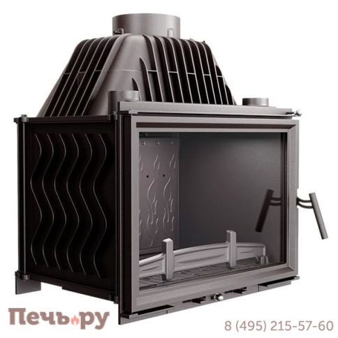 Каминная чугунная топка Kaw-Met W17 14 кВт Dekor фото 9