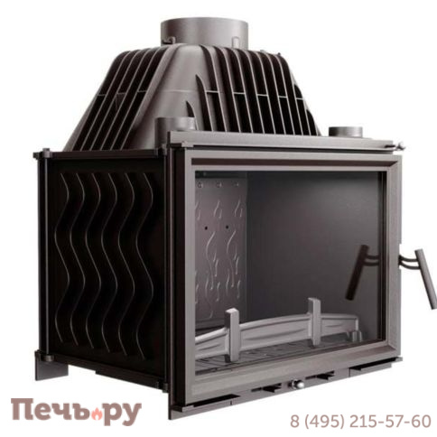 Каминная чугунная топка  Kaw-Met W17 16,1 кВт Eko фото 11