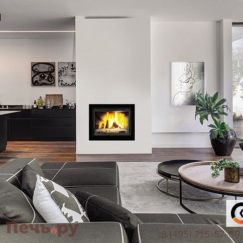 Каминная чугунная топка  Kaw-Met W17 16,1 кВт Eko фото 3