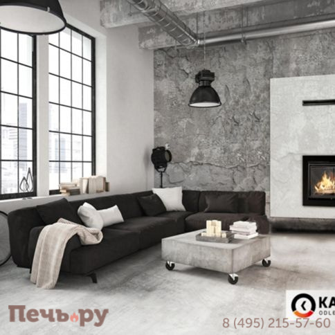 Каминная чугунная топка  Kaw-Met W17 16,1 кВт Eko фото 4