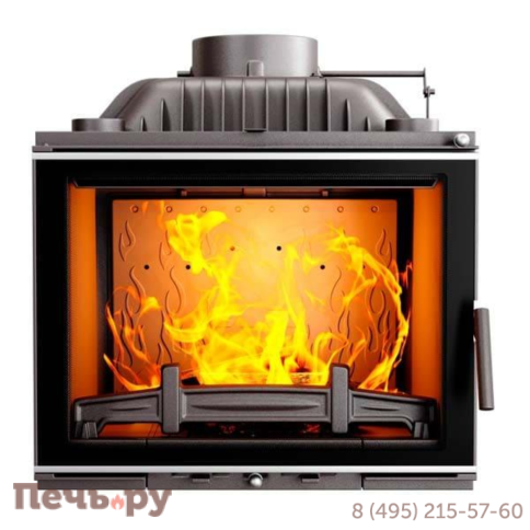 Каминная чугунная топка Kaw-Met W17 Dekor 12,3 кВт Eko фото 10