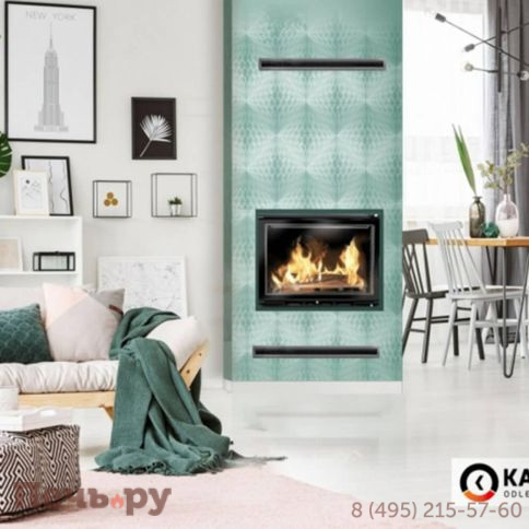 Каминная чугунная топка Kaw-Met W17 Dekor 12,3 кВт Eko фото 4