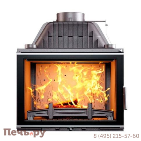 Каминная чугунная топка  Kaw-Met W17 Dekor 16,1кВт Eko фото 4