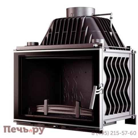 Каминная чугунная топка Kaw-Met W17 Dekor 16 кВт W17 фото 6