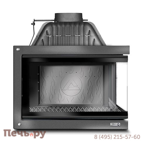 Каминная чугунная топка  Kaw-Met W17B decor 16,1 кВт EKO фото 2