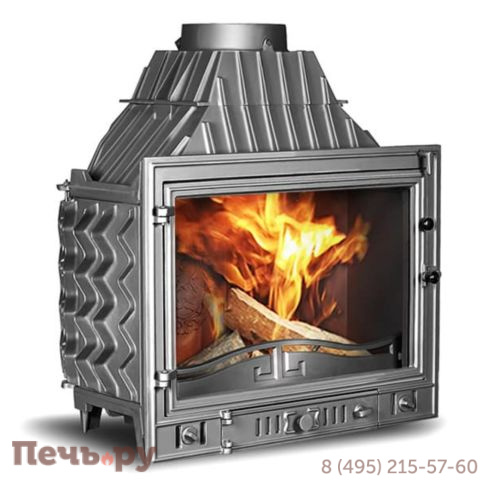 Каминная чугунная топка  Kaw-Met W3 16,7 кВт фото 7