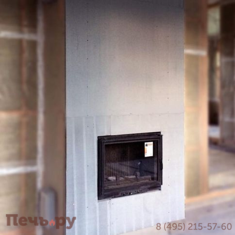 Каминная чугунная топка Kaw-Met W8 17,5 кВт Eko фото 4