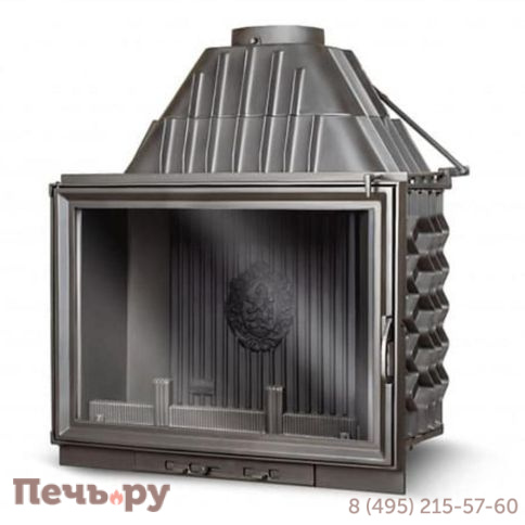 Каминная чугунная топка Kaw-Met W8 17,5 кВт Eko фото 7