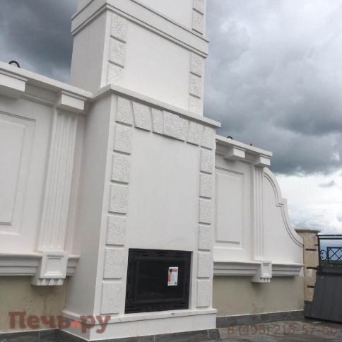 Каминная чугунная топка Kaw-Met W9 А фото 4