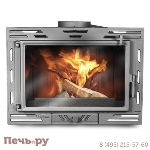 Каминная чугунная топка  Kaw-Met W9A 9,8 кВт Eko фото 3