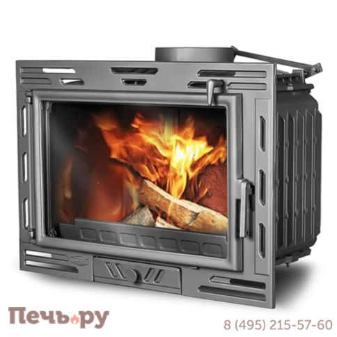 Каминная чугунная топка  Kaw-Met W9A 9,8 кВт Eko фото