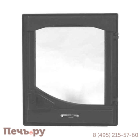 Каминная дверца со стеклом НТТ 426 фото