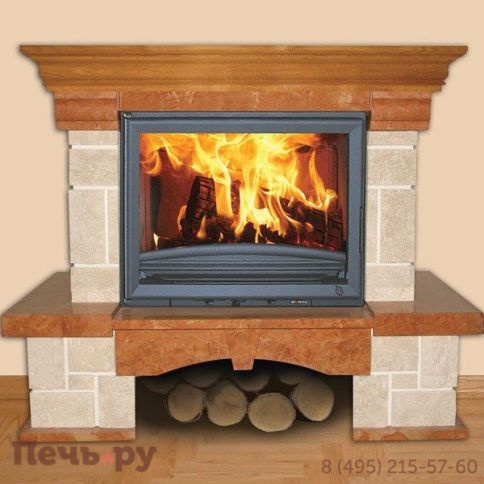 Каминная облицовка Bella Italia Akropol 800 пристенная фото