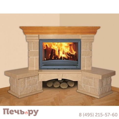 Каминная облицовка Bella Italia Ambasador 700 угловая фото