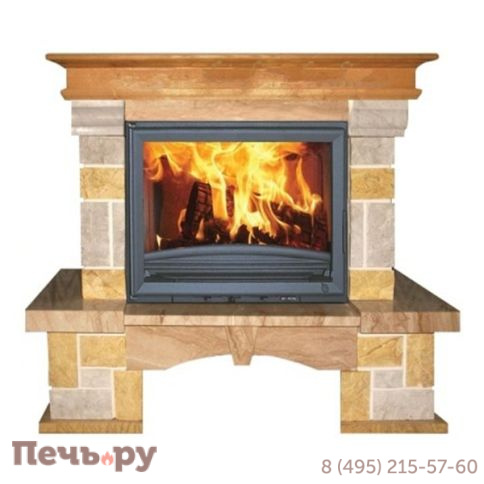 Каминная облицовка Bella Italia Consul 700 пристенная фото