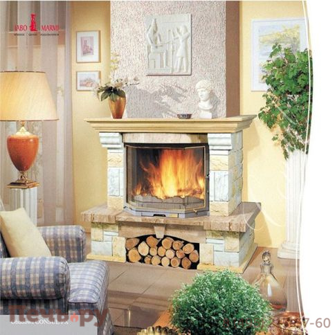 Каминная облицовка Bella Italia Consul 800 угловая фото 2