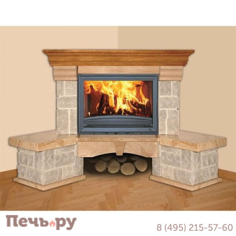 Каминная облицовка Bella Italia Juliusz Cesar 800 угловая фото