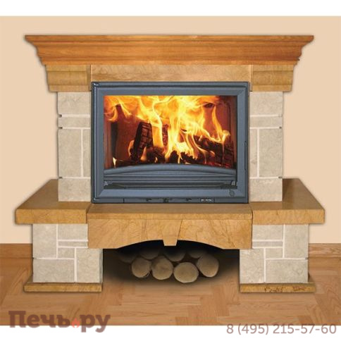 Каминная облицовка Bella Italia Marco Polo 700 пристенная фото