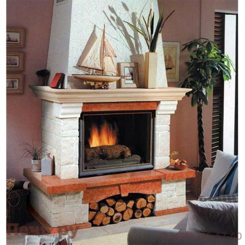 Каминная облицовка Bella Italia Napoleon 800 пристенная фото 2