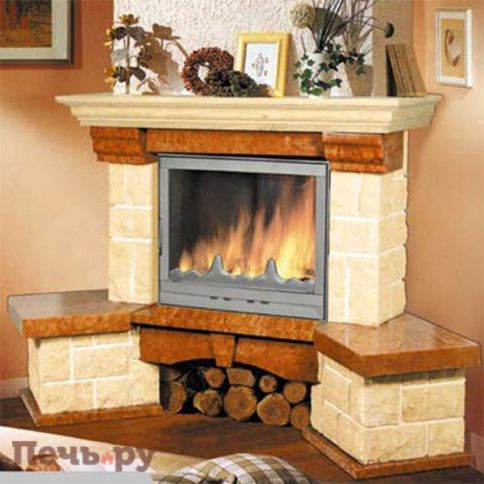 Каминная облицовка Bella Italia Odyseusz 700 угловая фото 2