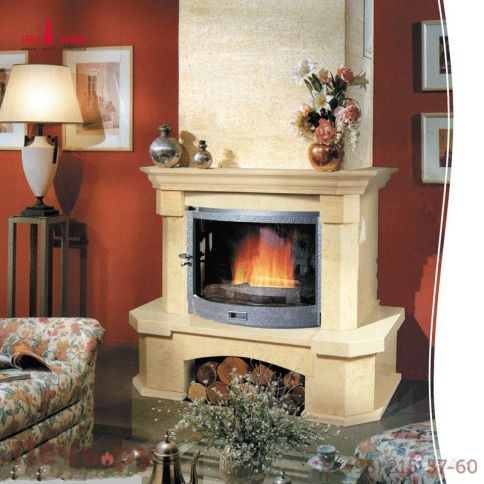 Каминная облицовка Bella Italia Tunis 800 пристенная фото