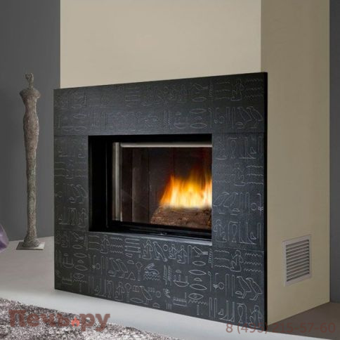 Каминная облицовка Chazelles RAMSES BLACK фото