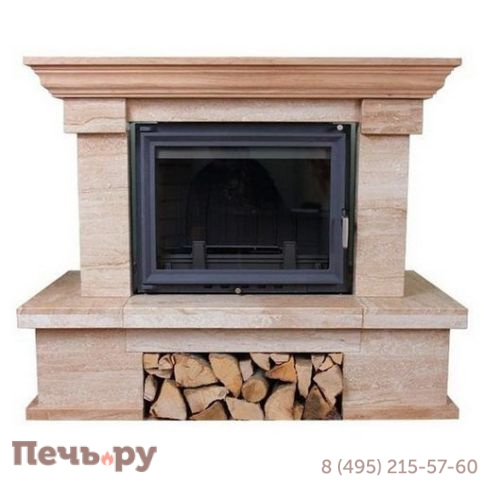 Каминная облицовка Kratki Amore (Oliwia, Wiktor) фото